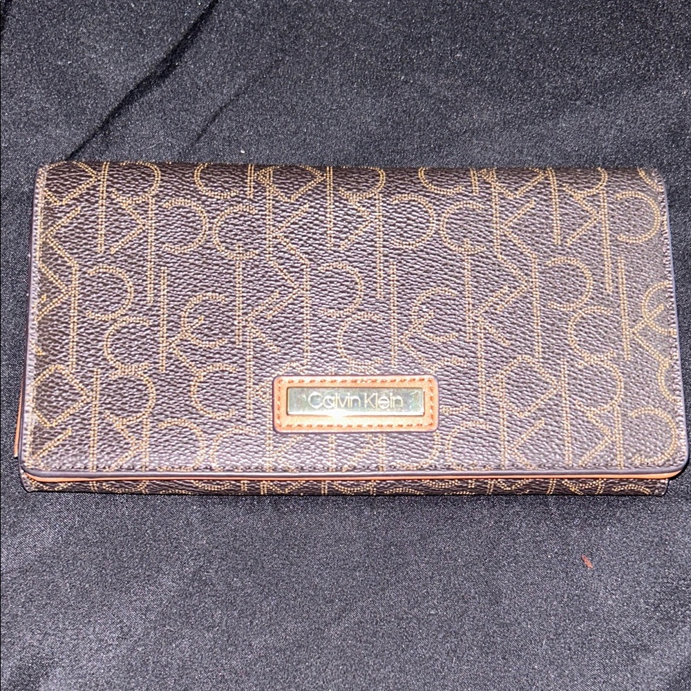 Calvin Klein Brown Logo Wallet